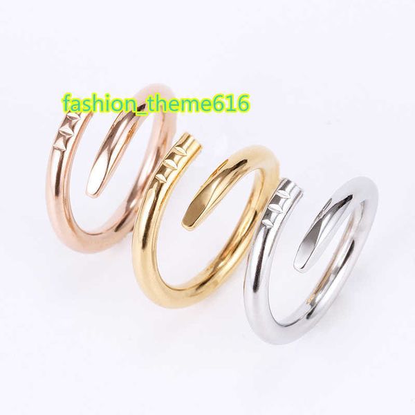 love rings womens band ring jewelry titanium steel single nail european and american fashion street casual couple classic gold silver rose o
love rings womens band ring jewelry titanium steel single nail european and american fashion street casual couple classic gold silver rose o