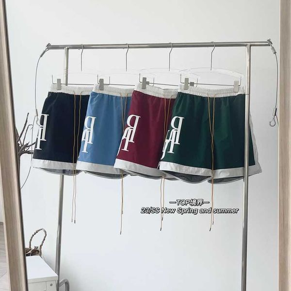 men's shorts llit rhude little fashion brand side logo contrast nylon loose american high street sports shorts beachwear summer, White;black
men's shorts llit rhude little fashion brand side logo contrast nylon loose american high street sports shorts beachwear summer, White;black