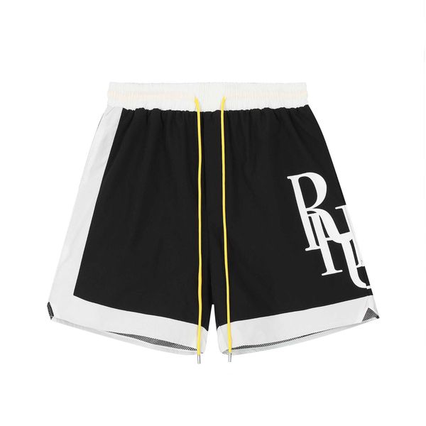 meichao high street leisure rhude spliced contrast beach nylon capris shorts for men and women summer fashion, White;black
meichao high street leisure rhude spliced contrast beach nylon capris shorts for men and women summer fashion, White;black