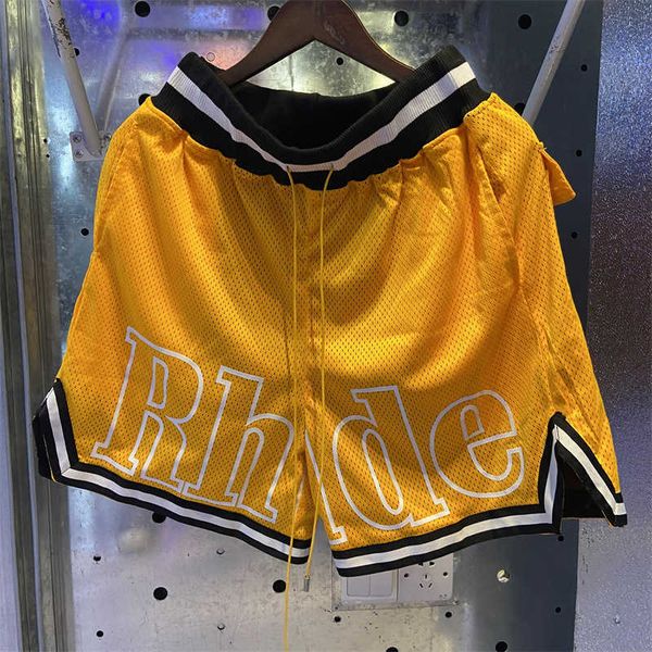 rhlimited rhude high street college style mesh sports cropped shorts drawstring casual, White;black
rhlimited rhude high street college style mesh sports cropped shorts drawstring casual, White;black