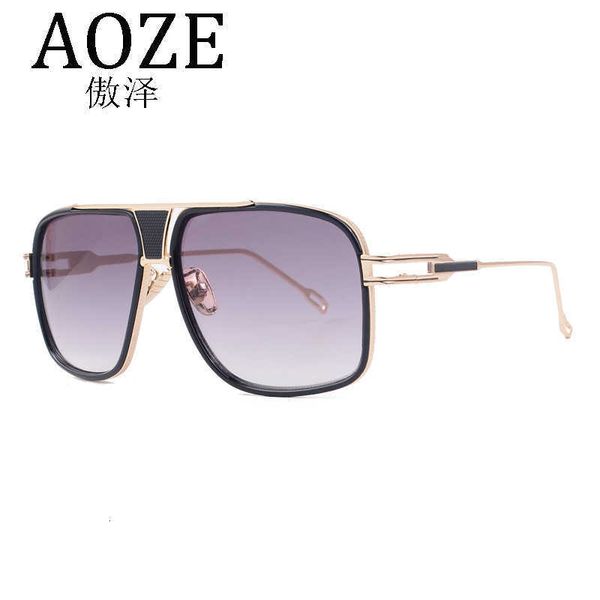 fashion designer cool sunglasses tita men's and women's big frame metal gradual change sunglasses street p trend 615, Silver
fashion designer cool sunglasses tita men's and women's big frame metal gradual change sunglasses street p trend 615, Silver