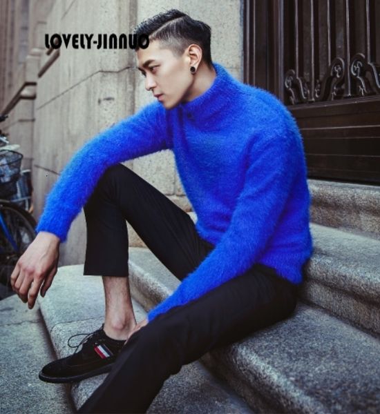 men's sweaters 2023 winter trend plush mink cashmere turtleneck sweater mens korean metrosexual warm backing jn369 230826, White;black
men's sweaters 2023 winter trend plush mink cashmere turtleneck sweater mens korean metrosexual warm backing jn369 230826, White;black