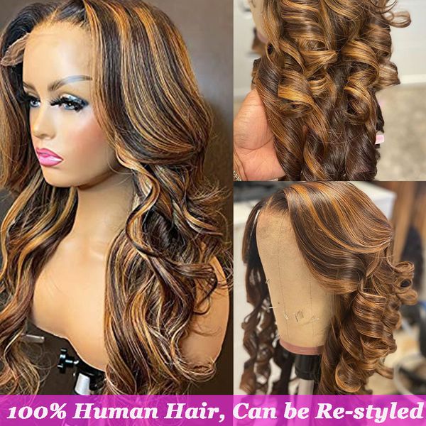 highlight wig 13x6 hd lace frontal wigs ombre body wave lace front wig human hair pre plucked 13x4 360 glueless full lace wigs, Black
highlight wig 13x6 hd lace frontal wigs ombre body wave lace front wig human hair pre plucked 13x4 360 glueless full lace wigs, Black