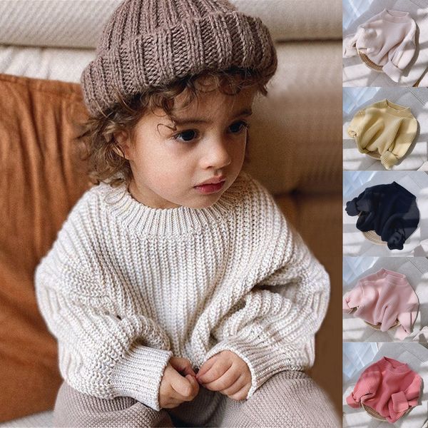 pullover baby girls boys knit sweater blouse pullover sweatshirt warm crewneck long sleeve solid clothes for infant toddler children 230826, Blue
pullover baby girls boys knit sweater blouse pullover sweatshirt warm crewneck long sleeve solid clothes for infant toddler children 230826, Blue
