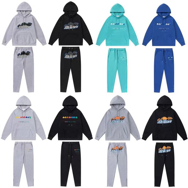 men's hoodies sweatshirts trapstar suit fleece mens head designer shooters track cotton towel embroidery womens tracksuit pants sets se, Black
men's hoodies sweatshirts trapstar suit fleece mens head designer shooters track cotton towel embroidery womens tracksuit pants sets se, Black