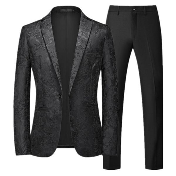 men's suits blazers men's classic jacquard suit set 2 pieces blazerpants business fashion brand formal dress banquet wedding suit, White;black
men's suits blazers men's classic jacquard suit set 2 pieces blazerpants business fashion brand formal dress banquet wedding suit, White;black