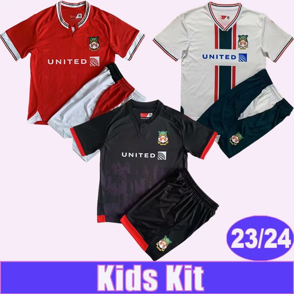 23 24 wrexham kids kit soccer jerseys s. boden f. takyi p. rutherford s. wedgbury daniel allsopp billy ashcroft home away 3rd child suit foo, Black
23 24 wrexham kids kit soccer jerseys s. boden f. takyi p. rutherford s. wedgbury daniel allsopp billy ashcroft home away 3rd child suit foo, Black