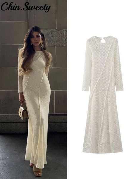 basic casual dresse dress knitted hollow out pleated long sleeve elegant slim female 2023 autumn floor length fashion party lady robe 230826, Black;gray
basic casual dresse dress knitted hollow out pleated long sleeve elegant slim female 2023 autumn floor length fashion party lady robe 230826, Black;gray