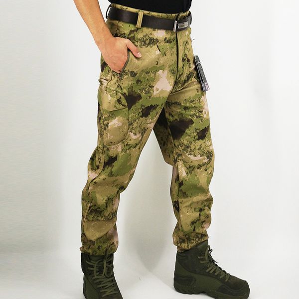men's pants autumn tactical men fleece shark skin soft shell waterproof wearresisting camouflage military combat trousers male 230826, Black
men's pants autumn tactical men fleece shark skin soft shell waterproof wearresisting camouflage military combat trousers male 230826, Black