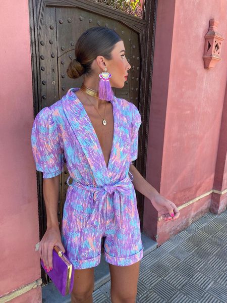 women s two piece pants jumpsuit women 2023 v neck short sleeve print belt elastic waist pocket shorts jumpsuits summer outfits bodysuit 230, White
women s two piece pants jumpsuit women 2023 v neck short sleeve print belt elastic waist pocket shorts jumpsuits summer outfits bodysuit 230, White