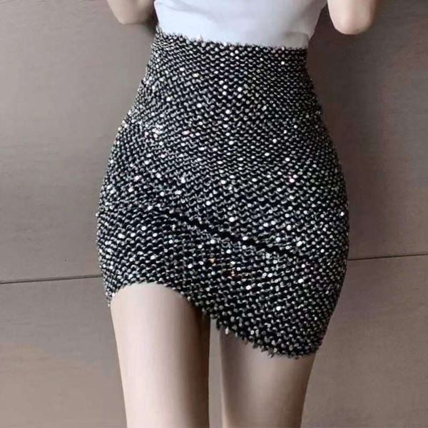 sparkling sequined skirt for spring and summer women stretch hip hong kong style short trend, Black
sparkling sequined skirt for spring and summer women stretch hip hong kong style short trend, Black