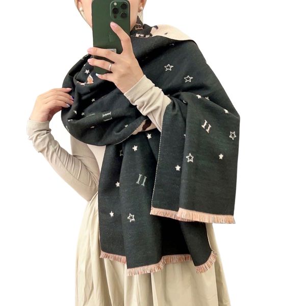 warm soft designers for women luxury scarfs alphabet fashion faux cashmere scarf and comfortable imitation cashmere scarf, Blue;gray
warm soft designers for women luxury scarfs alphabet fashion faux cashmere scarf and comfortable imitation cashmere scarf, Blue;gray