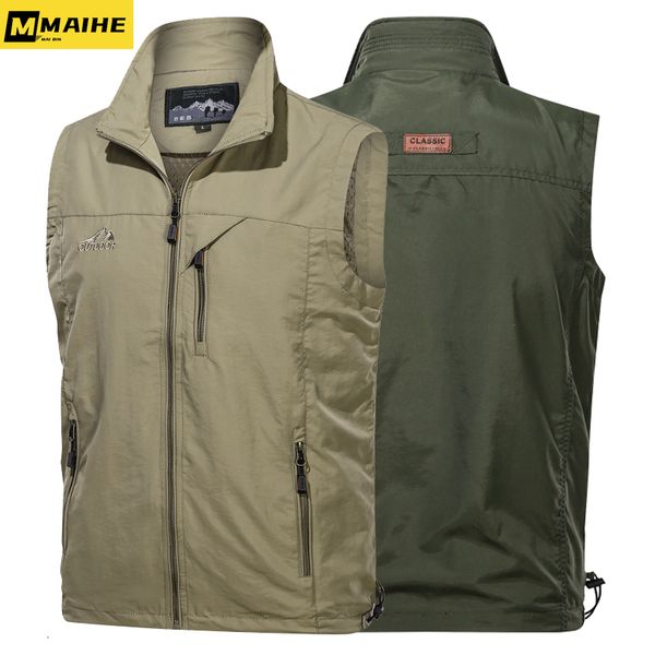 men's vests outdoor mens multipockets hiking work pography golf vest man's fish waterproof breathable waistcoat size 6xl 230826, Black;white
men's vests outdoor mens multipockets hiking work pography golf vest man's fish waterproof breathable waistcoat size 6xl 230826, Black;white