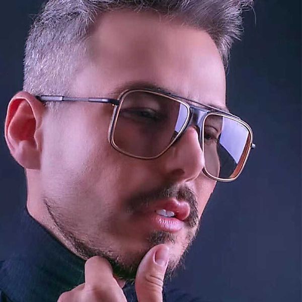fashion designer cool sunglasses kajila metal box thick nose sunglasses men's trend women's1, Silver
fashion designer cool sunglasses kajila metal box thick nose sunglasses men's trend women's1, Silver