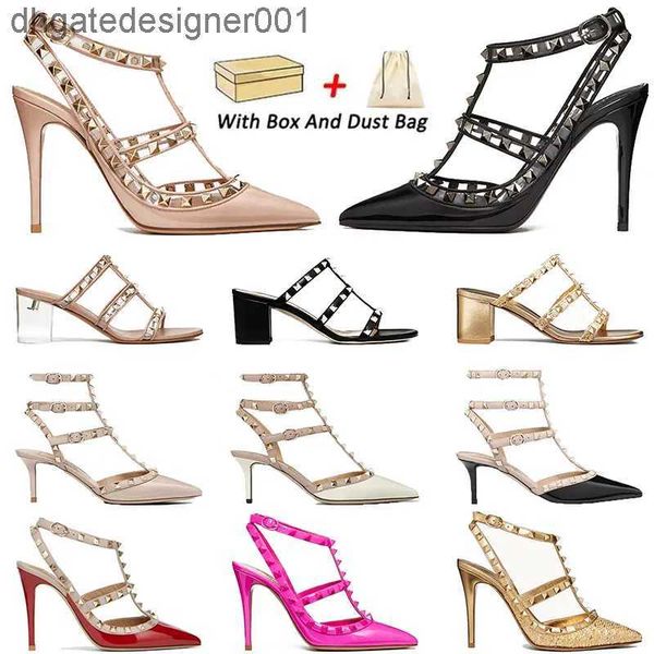 with box valentinoly''designer vt sandal designer vt sandal designer women luxury sandals dress shoes rock stud high heels leather, Black
with box valentinoly''designer vt sandal designer vt sandal designer women luxury sandals dress shoes rock stud high heels leather, Black
