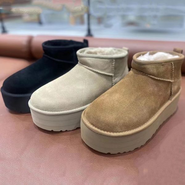 women classic australia ultra mini platform boot tasman tazz designer matte fur snow boots slippers suede wool comfort winter ankle booties, Black
women classic australia ultra mini platform boot tasman tazz designer matte fur snow boots slippers suede wool comfort winter ankle booties, Black