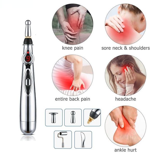 back massager electric acupuncture point massage pen pain relief laser therapy electronic meridian energy pen body head back neck leg massag
back massager electric acupuncture point massage pen pain relief laser therapy electronic meridian energy pen body head back neck leg massag