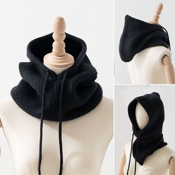 scarves knitted head hood faux cashmere hooded neck collar cap head drawstring thick beanie men women adjustable elastic hat 230826, Blue;gray
scarves knitted head hood faux cashmere hooded neck collar cap head drawstring thick beanie men women adjustable elastic hat 230826, Blue;gray