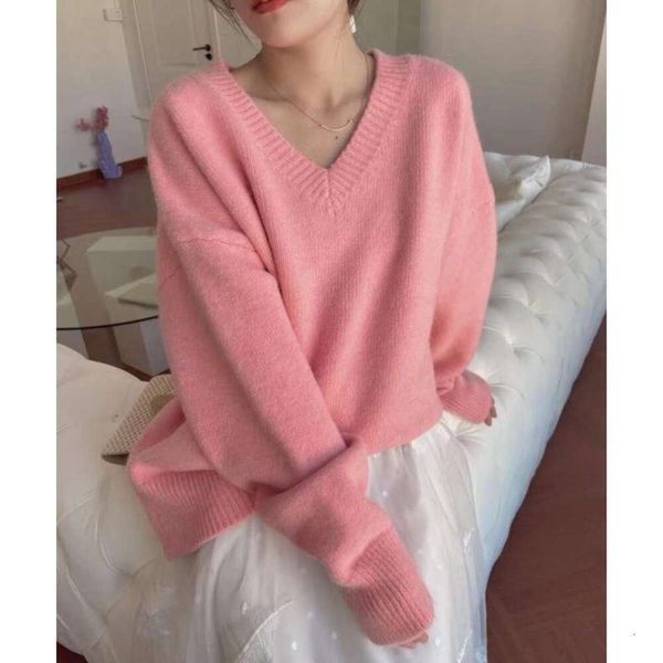 super fairy soft glutinous autumn womens sweaters and winter pure color mink velvet thick loose v neck pullover, White;black
super fairy soft glutinous autumn womens sweaters and winter pure color mink velvet thick loose v neck pullover, White;black