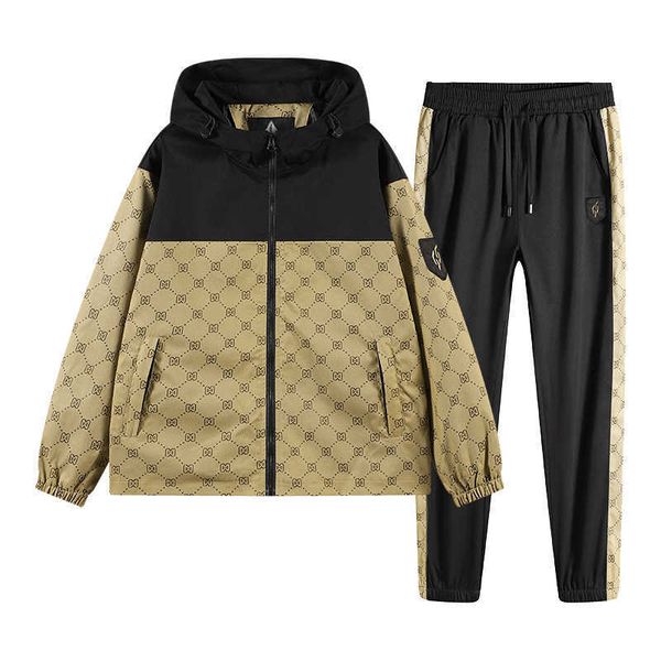 23new jacket men's set spring and autumn season patchwork color contrast functional style charging suit hooded jacket outerwear men, Gray
23new jacket men's set spring and autumn season patchwork color contrast functional style charging suit hooded jacket outerwear men, Gray