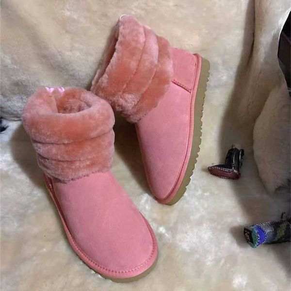 luxury brand autumn and winter boots sheepskin wool integrated snow boots women's genuine leather wool shoes fashionable and warm cotto, Black
luxury brand autumn and winter boots sheepskin wool integrated snow boots women's genuine leather wool shoes fashionable and warm cotto, Black
