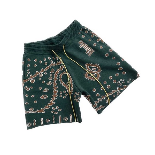 men's shorts llit rhude cashew flower knitted high street american quarter shorts fog fashion brand popular men's loose drawstring, White;black
men's shorts llit rhude cashew flower knitted high street american quarter shorts fog fashion brand popular men's loose drawstring, White;black