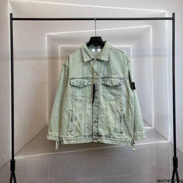 men's and women's denim coats stone designer badge zipper jacket loose style spring oxford breathable portable high street island, Black;brown
men's and women's denim coats stone designer badge zipper jacket loose style spring oxford breathable portable high street island, Black;brown