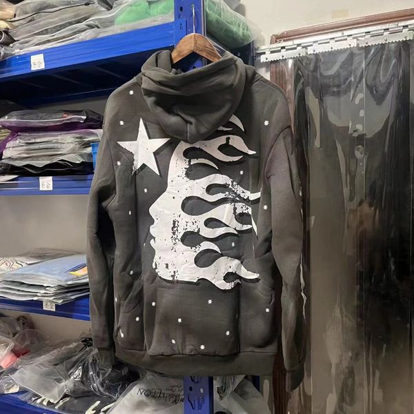 men's hoodies sweatshirts retro do old hellstar flame graffiti fleece high street casual loose men women hoody 230826, Black
men's hoodies sweatshirts retro do old hellstar flame graffiti fleece high street casual loose men women hoody 230826, Black