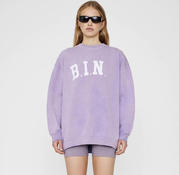 2023ss women's hoodies sweatshirts designer washing lavender purple loose crewneck sweatshirt fashion pullover hoodie clothing pluz siz, Black
2023ss women's hoodies sweatshirts designer washing lavender purple loose crewneck sweatshirt fashion pullover hoodie clothing pluz siz, Black