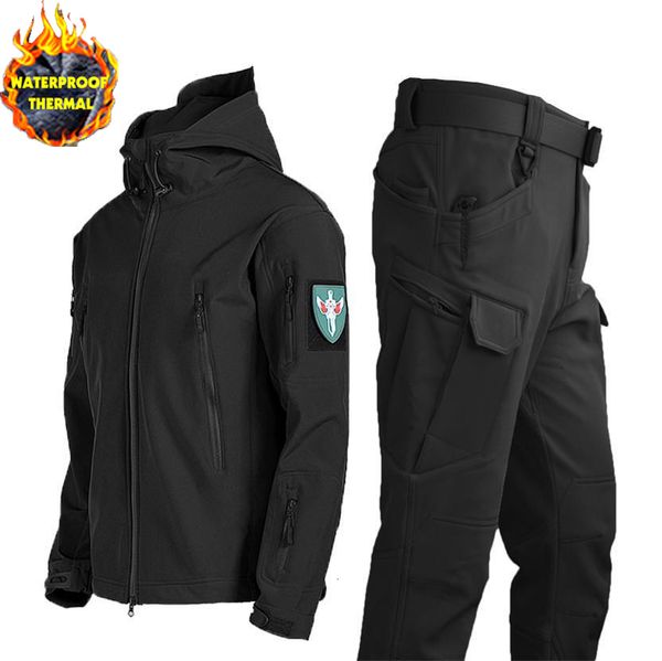 men's tracksuits fleece softshell tactical jacket men winter jacket waterproof mens windbreaker hiking jacket men tactical suit tracksu, Gray
men's tracksuits fleece softshell tactical jacket men winter jacket waterproof mens windbreaker hiking jacket men tactical suit tracksu, Gray