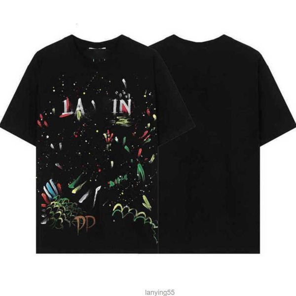 new designer lanvins men's t shirt mens tshirts fashion pure cotton t-shirt womens high street loose classic print couplest, White;black
new designer lanvins men's t shirt mens tshirts fashion pure cotton t-shirt womens high street loose classic print couplest, White;black