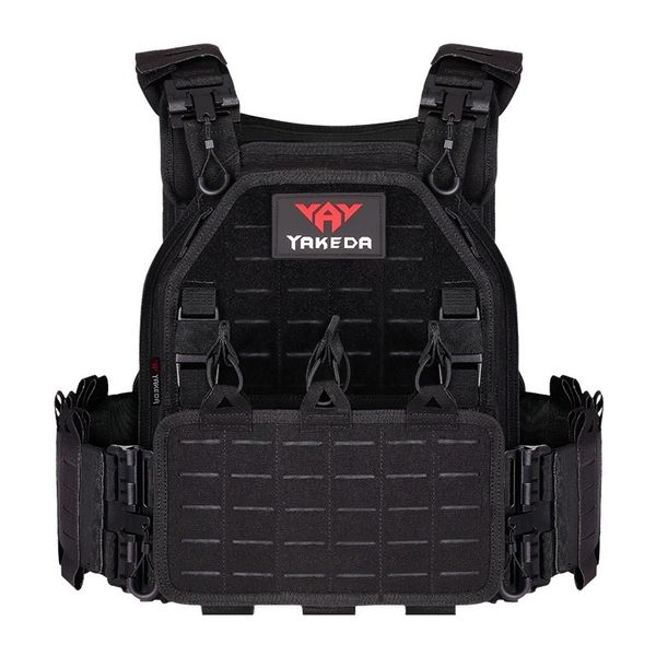 men's vests yakeda arrival light weight quick release laser cutting swat combat 1000d molle chaleco tactico military tactical vest 2308, Black;white
men's vests yakeda arrival light weight quick release laser cutting swat combat 1000d molle chaleco tactico military tactical vest 2308, Black;white