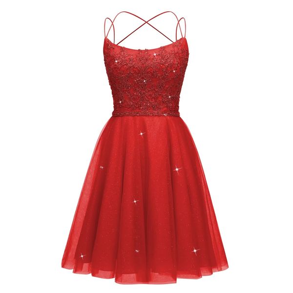 short sparkly tulle a line homecoming dresses spaghetti straps sparkly beads princess mini cocktail formal occasion birthday prom graudation, Blue;pink
short sparkly tulle a line homecoming dresses spaghetti straps sparkly beads princess mini cocktail formal occasion birthday prom graudation, Blue;pink