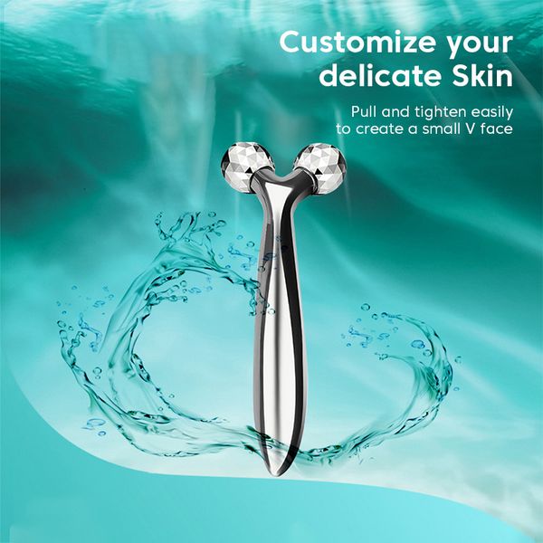 face massager face-lifting instrument 3d manual roller face lifting shape v-shaped face 2 rounds shaping body face massage beauty tool 23082
face massager face-lifting instrument 3d manual roller face lifting shape v-shaped face 2 rounds shaping body face massage beauty tool 23082