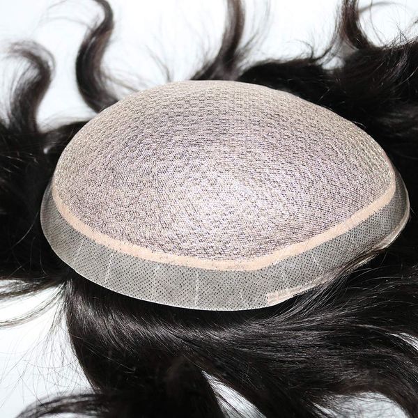 diamond silk base men toupee 100% human hair natural scalp looking male invisible hairpiece prosthesis system unit wigs, Black
diamond silk base men toupee 100% human hair natural scalp looking male invisible hairpiece prosthesis system unit wigs, Black