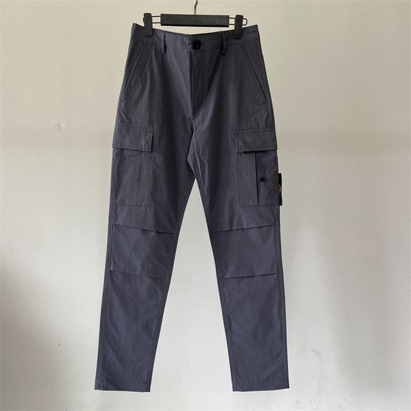 men's tracksuits stone loose casual sports slimming cargo pants streatwear men 230826, Gray
men's tracksuits stone loose casual sports slimming cargo pants streatwear men 230826, Gray