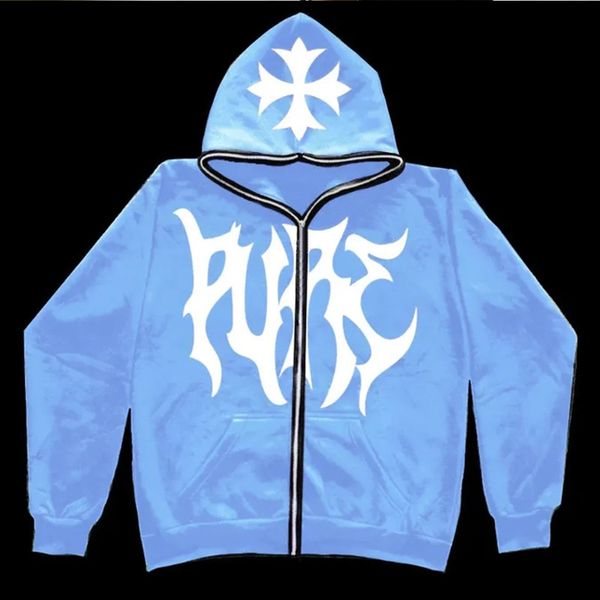 men's hoodies sweatshirts american retro letter printed zipper hoodies women and men y2k clothing spring autumn section lazy fashion ca, Black
men's hoodies sweatshirts american retro letter printed zipper hoodies women and men y2k clothing spring autumn section lazy fashion ca, Black