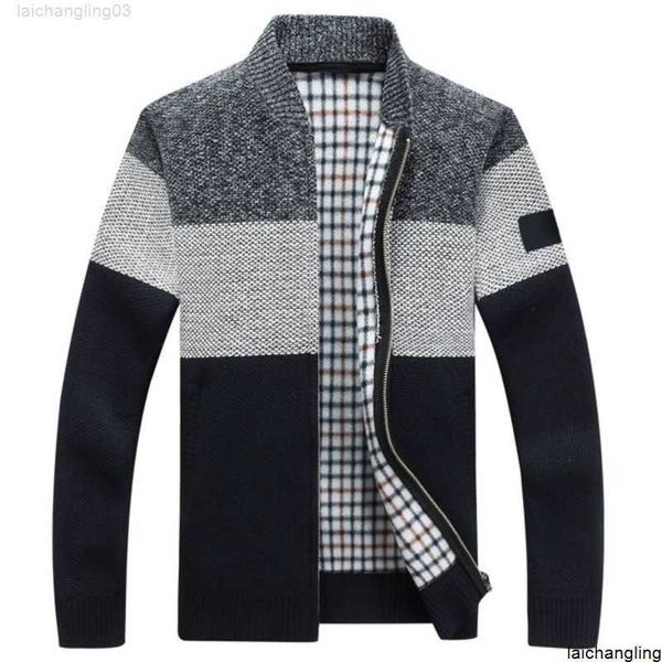 coat autumn and winter plus fleece thickened large size sweater fashion casual stand collar color cardigan stone men's jackezfik, White;black
coat autumn and winter plus fleece thickened large size sweater fashion casual stand collar color cardigan stone men's jackezfik, White;black