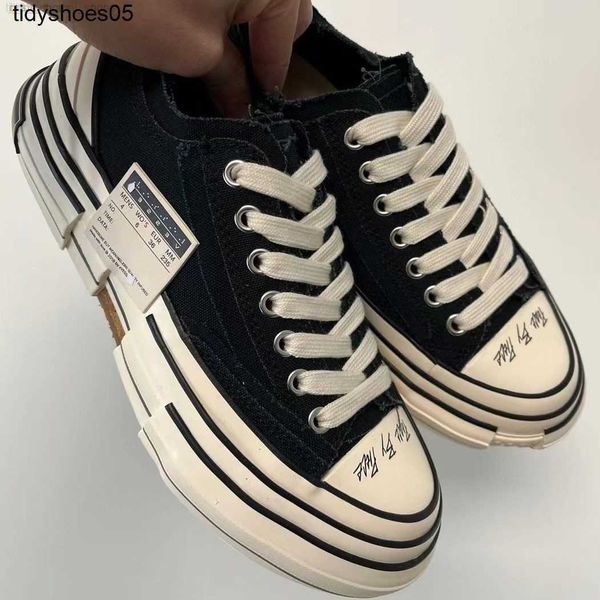 xvessel wu jianhao's same black low inner raised thick soled canvas shoes vulcanized for men and women beggars
xvessel wu jianhao's same black low inner raised thick soled canvas shoes vulcanized for men and women beggars