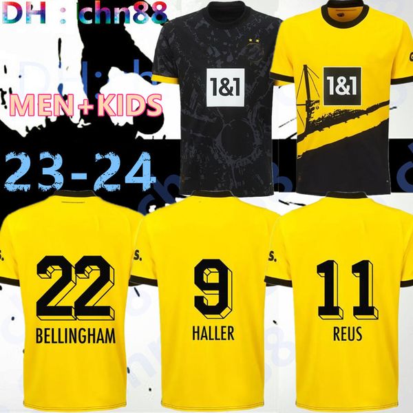 23 24 110th soccer jerseys dortmund borussia f.nmecha kamara 2023 2024 black football shirt reus bellingham hummels reyna brandt men kids ki, Black;yellow
23 24 110th soccer jerseys dortmund borussia f.nmecha kamara 2023 2024 black football shirt reus bellingham hummels reyna brandt men kids ki, Black;yellow