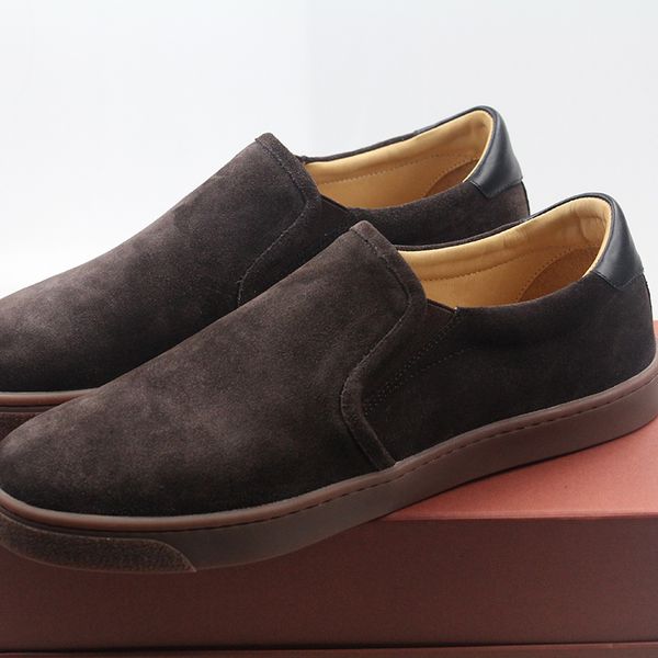 dress shoes highend quality men's classic leather suede round head breathable shallow mouth low heel flats 230826, Black
dress shoes highend quality men's classic leather suede round head breathable shallow mouth low heel flats 230826, Black