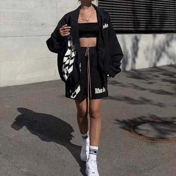 trendy rhude shorts men's casual large size sports street hip hop mesh basketball shorts boys' capris, White;black
trendy rhude shorts men's casual large size sports street hip hop mesh basketball shorts boys' capris, White;black