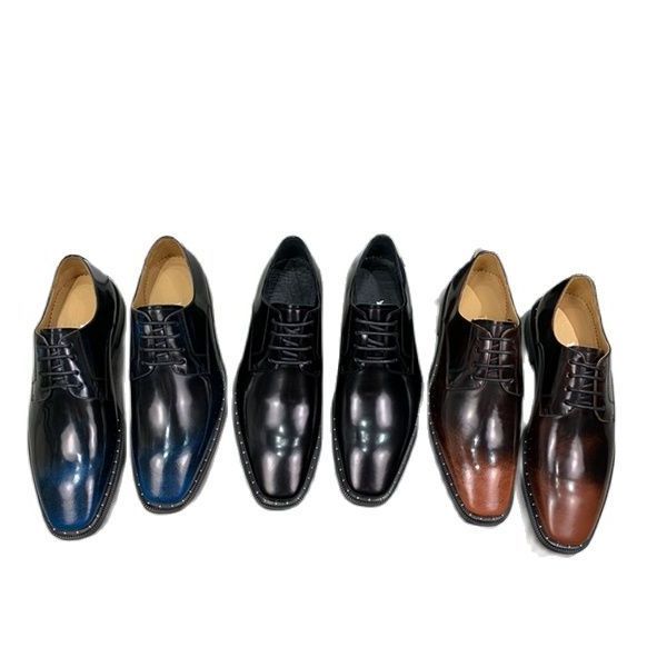 business men designer leather shoes handsome high-grade leather men's shoes soft sole head layer cowhide work men's shoes suit men, Black
business men designer leather shoes handsome high-grade leather men's shoes soft sole head layer cowhide work men's shoes suit men, Black