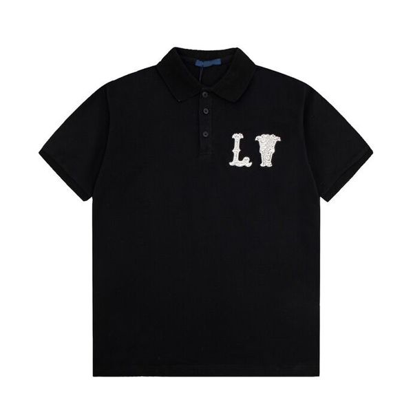 2023 men's fashion printed t-shirt designer classic letter embroidery short sleeve polo shirt simplified style c9p6, Black;brown
2023 men's fashion printed t-shirt designer classic letter embroidery short sleeve polo shirt simplified style c9p6, Black;brown