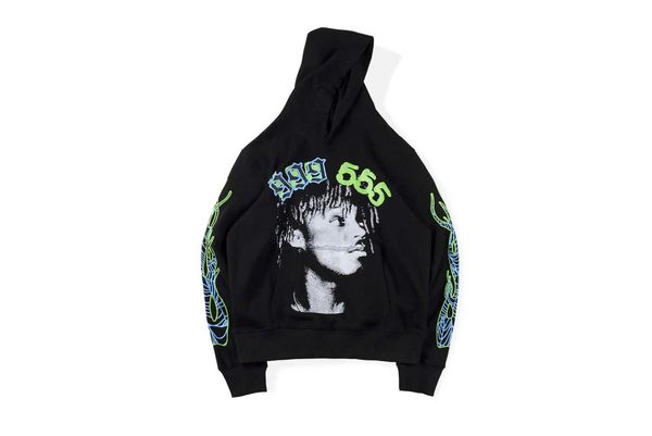 thug sp5der young 55555 spider printed high-quality loose fit men's and women's hoodie etp25byl, Black
thug sp5der young 55555 spider printed high-quality loose fit men's and women's hoodie etp25byl, Black