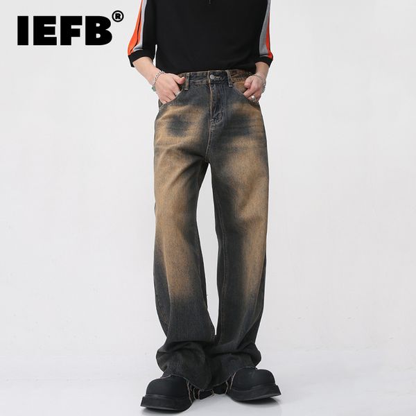 men's jeans iefb vintage men's burrs jeans summer gradient color straight denim pants high street male casual wide leg trousers 9a, Blue
men's jeans iefb vintage men's burrs jeans summer gradient color straight denim pants high street male casual wide leg trousers 9a, Blue