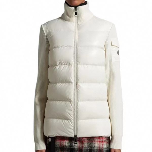 4 colors arm pocket badge women down jacket stand collar knit jacket winter warm coat fashion designer women knitted jacket size s, Black
4 colors arm pocket badge women down jacket stand collar knit jacket winter warm coat fashion designer women knitted jacket size s, Black
