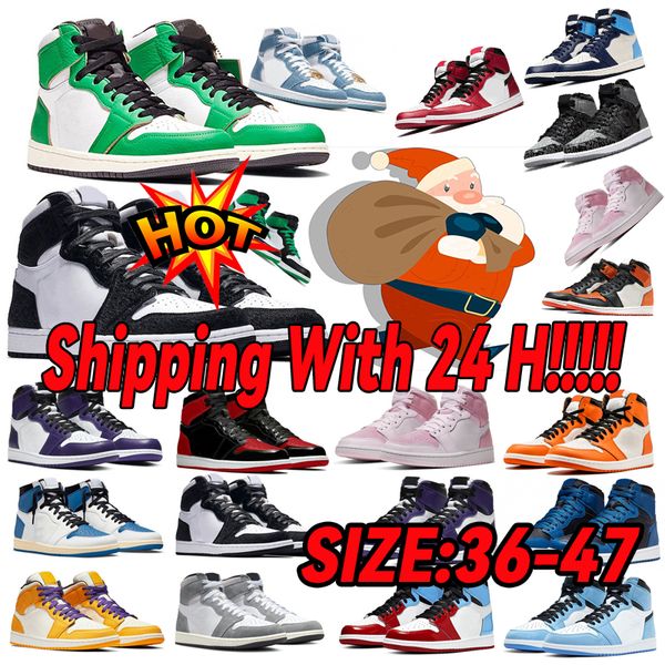 retro jumpmen 1 1s basketball shoes men women og sneakers dark mocha lucky green university chicago grey sneaker university blue trainers tr
retro jumpmen 1 1s basketball shoes men women og sneakers dark mocha lucky green university chicago grey sneaker university blue trainers tr