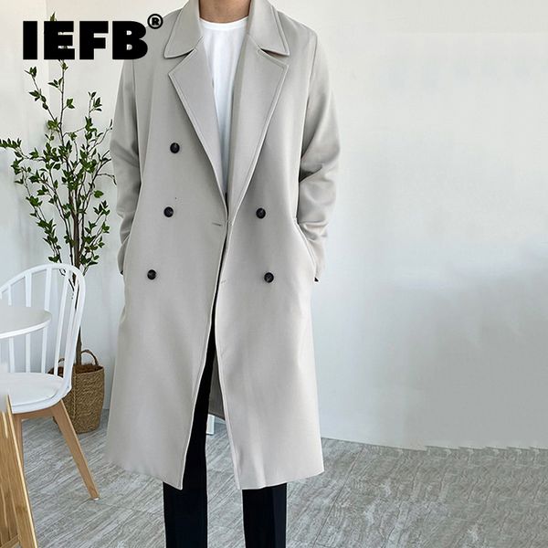 men's trench coats iefb windbreaker men korean style mid length double breasted loose casual male long coat trend handsome knee high 9c, Tan;black
men's trench coats iefb windbreaker men korean style mid length double breasted loose casual male long coat trend handsome knee high 9c, Tan;black