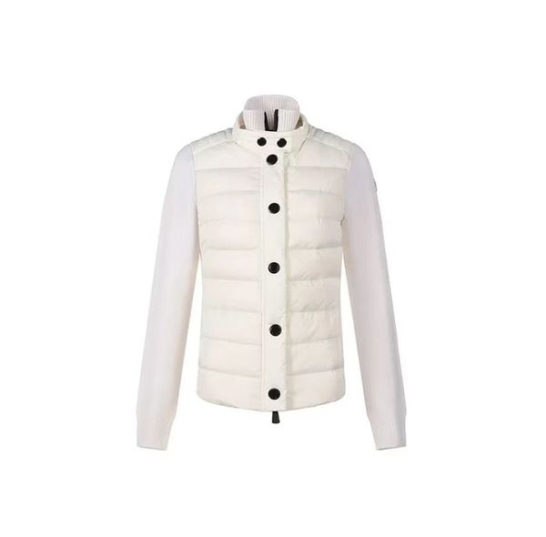 monclairer fashion designer stand collar women down jacket arm logo knit jacket snap-fastener design knitted jacket winter warm coat size s-, Black
monclairer fashion designer stand collar women down jacket arm logo knit jacket snap-fastener design knitted jacket winter warm coat size s-, Black